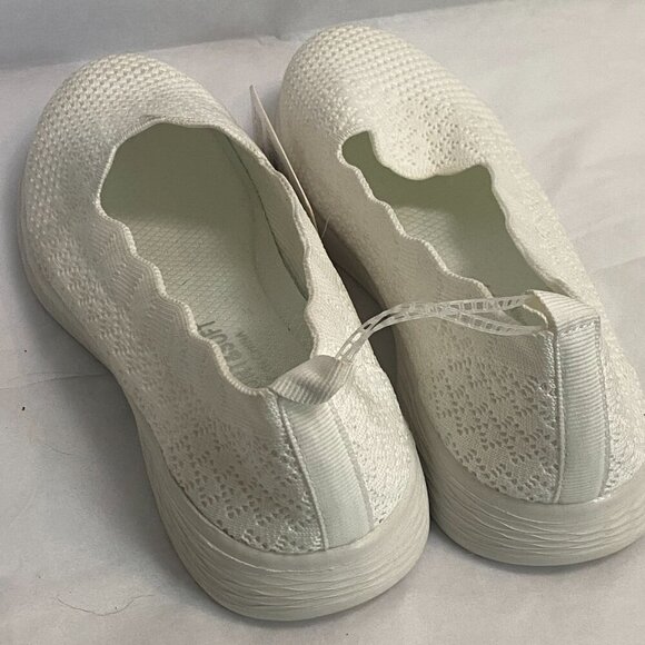💚Women's Walking Shoes - Mesh Slip on Sneaker Knit Round Toe Casual Memory Foam - Picture 10 of 10